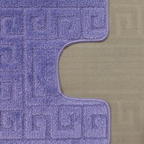 DY Kúpeľňová sada Montana s výrezom Ethnic Dark Lilac