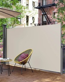Bočná markíza Orrine 200x400 cm béžová