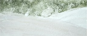 Obraz - Abstrakcia štetcami (120x50 cm)