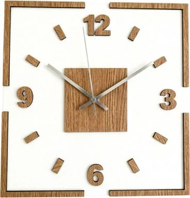 Tiché štvorcové hodiny do obývačky, spálne aj kancelárie| SENTOP IA-226-S