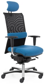 Zdravotná stolička Reflex Balance XL, modrá / čierna