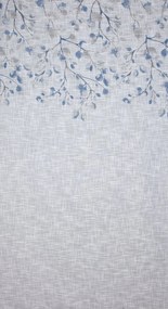 ZÁVES NA KRÚŽKOCH ANA 140X250 CM VZOROVANÁ