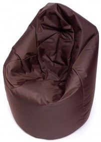 EF2015 Ecopuf Sedací vak ECOPUF - MEGA SAKO - polyester NC15 - Tmavo hnedá