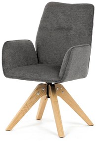 Jedálenská stolička DCH-C2148 GREY2 s vodoodolnýmpoťahom