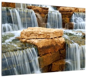 Obraz vodopádu (70x50 cm)