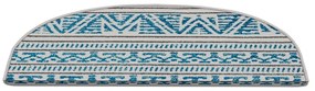 Modré nášľapy na schody v súprave 16 ks 20x65 cm Cottage Warmth – Vitaus