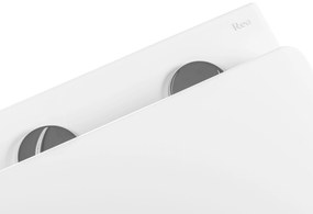 Rea Eddy, závesné záchodová misa Tornado Rimless 525x360x360 mm so sedátkom, REA-C6560