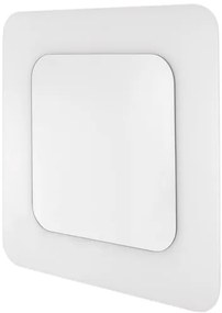 Zrkadlo Naturel Pavia Way 75x75 cm biela ZAP7575W, 1 ks