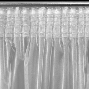 ZÁCLONA NA PÁSKE ELIZA 300X145 CM BIELA