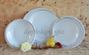 Thun tanierová súprava Future čiary 18- dielná