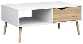 Konferenčný stolík OSLO 75384, biely