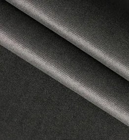 Luxusná taburetka čiernej farby 70 x 90 cm