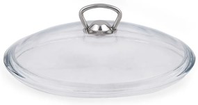 Ružový hliníkový hrniec s pokrievkou Güral Porselen Classic, ø 24 cm