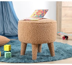 Taburet PIXI pr. 38 cm hnedý