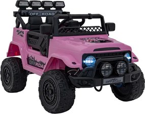 Elektrické autíčko Off-Road CLIMBER ružové