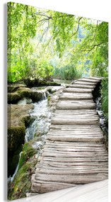 Artgeist Obraz - Charming Path (1 Part) Vertical Veľkosť: 60x90, Verzia: Premium Print