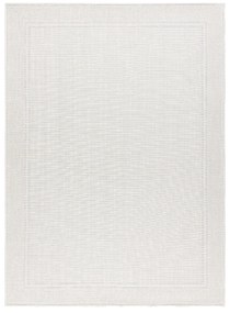 Dywany Łuszczów AKCIA: 140x190 cm Kusový koberec Timo 5979 White – na von aj na doma - 140x190 cm
