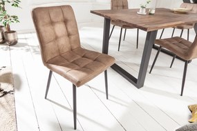 Dizajnová stolička Modern antik taupe