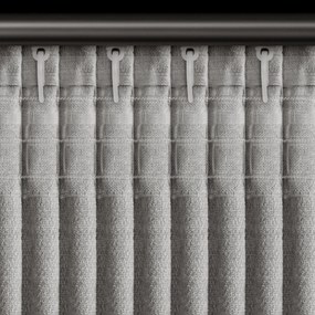 ZÁVES NA PÁSKE BLAKE 140X270 CM STRIEBORNÁ