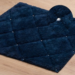 PREDLOŽKA DO KÚPEĽNE CHIC2 60X90 CM TMAVOMODRÁ