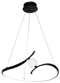 Závesné LED svietidlo Perla, 1x LED 34w, 4000k, b