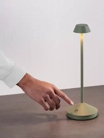 Vonkajšia stolová lampa Lumo zelená