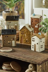 Ib Laursen Kameninový svietnik Brighton Brown door