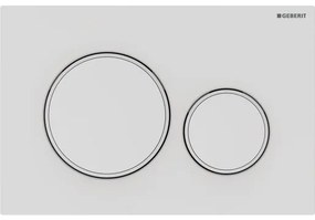 Geberit Sigma20 ovládacie tlačidlo , pre 2 splachovacie množstvá 115.882.01.1