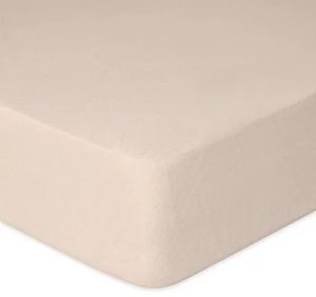 Matex Froté nepriepustné prestieradlo svetlobéžová, 70 x 140 cm