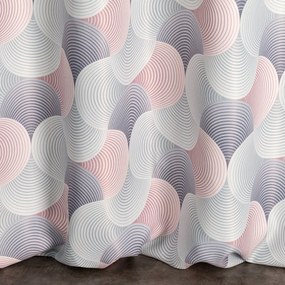 ZATEMŇOVACÍ ZÁVES NA KRÚŽKOCH ASETA 140X250 CM VZOROVANÁ