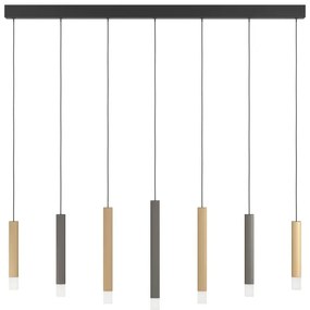 Eglo 39906 - LED Stmievateľný luster na lanku ESTANTERIOS 7xLED/3,1W/230V 3000K