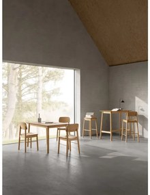 Jídelní židle BARLOW z masivu dub přírodní