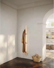 Nástenný vešiak z borovicového dreva v prírodnej farbe 26 cm Keeper – Karup Design