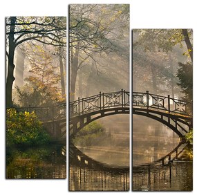 Obraz na plátne - Starý most - štvorec 3139C (105x105 cm)