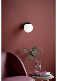 Nordlux - Nástenná lampa GRANT 1xE14/40W/230V čierna