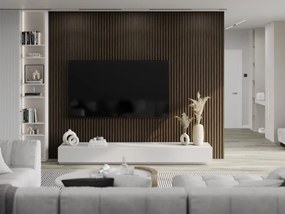 Mexen Lam-B, akustické stenové lamely 275 × 30 cm, HDF doska 4 mm, technická dyha, orech pálený, S100-275307-3015-024