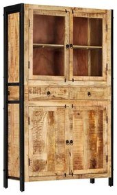 vidaXL Komoda 100x40x175 cm masívne mangovníkové drevo-