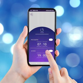 JU a osvetlenie (SMART) Svietidlá s 500 LED diódami, studená biela, napájanie zo siete, vonkajšie