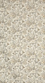 ZÁVES NA KRÚŽKOCH LUCINA 140X250 CM KVETY