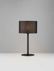 LED čierna stolná lampa Sibnia
