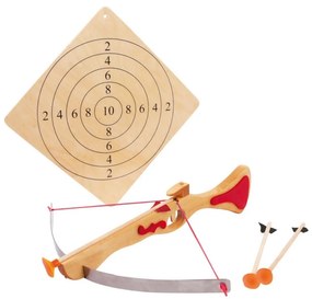 Small Foot - Veľká kuša so šípami a terčom