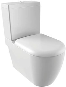 Sapho, GRANDE WC kombi XL, spodný / zadný odpad, biela, GR360