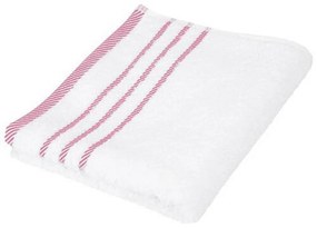 XXXLutz UTERÁK, 70/130 cm, ružová, biela Esposa - Kúpeľňový textil - 008729005301