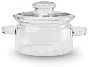 Simax 6063 sklenený hrniec s pokrievkou Nyko 1,5 l