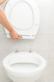 Laveo WC sedadlo Duroplast Soft Close Slim - ADA_600E, biela