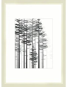Fotorámik drevený, Modern, krémovo-biely 21x29,7 cm