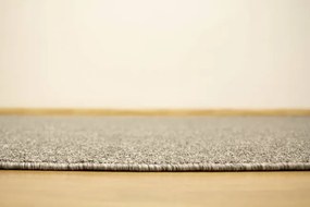 Metrážny koberec Tripoli 77 sivý / strieborný / grafitový