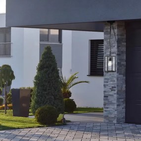 Vonkajší luster MALMO 1xE27/15W/230V čierna