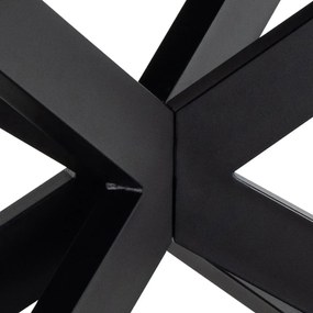 Jídelní rozkládací stůl Irwine 200/240 cm šedý/černý