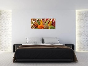 Obraz - Korenie z celého sveta (120x50 cm)